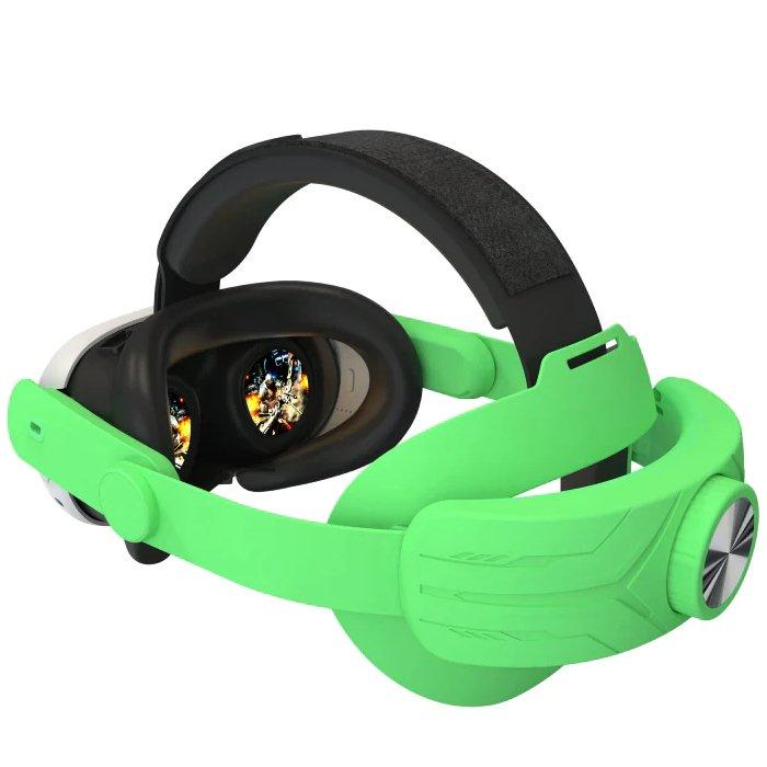 

Gamax adjustable head mount for meta quest 3 – green