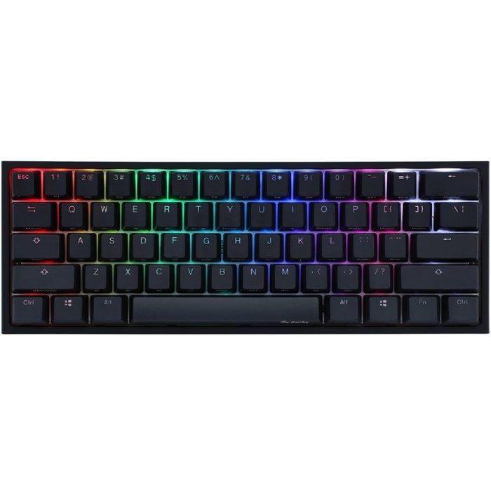 

Ducky one 2 pro mini rgb wired mechanical gaming keyboard, dkon2061st – black