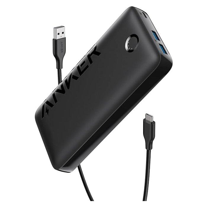 

Anker 335 power bank (powercore 20k), 20w, a1288h11 – black
