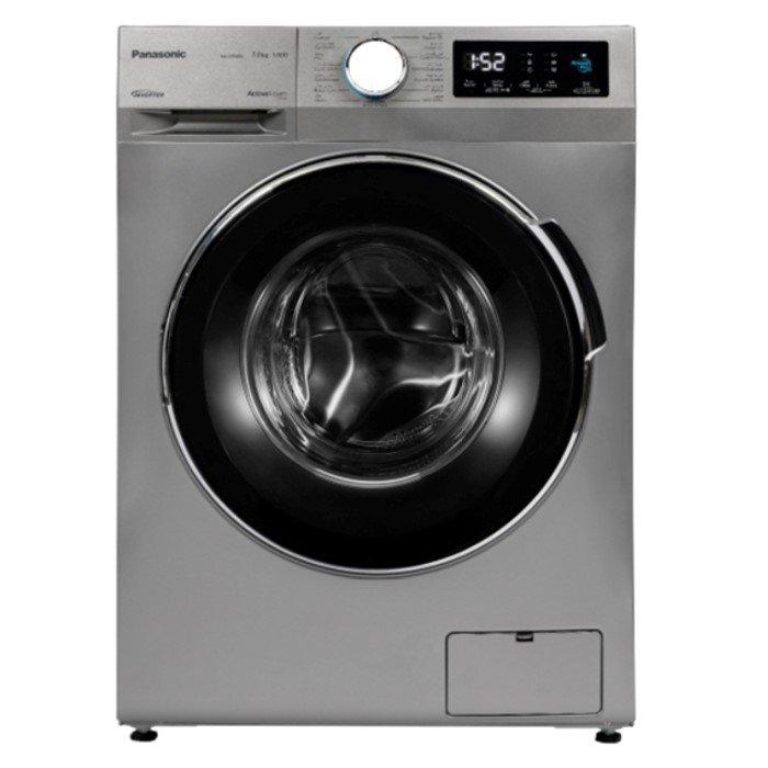 

Panasonic front load washer, 7 kg, 1400 rpm, 15 programs - silver