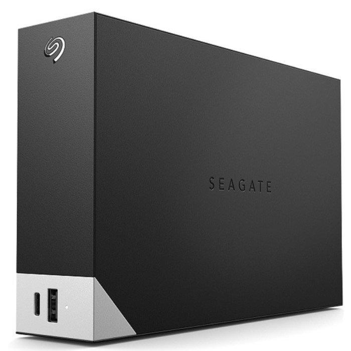 

Seagate 8tb one touch desktop external drive with built-in hub, stlc8000400 - black