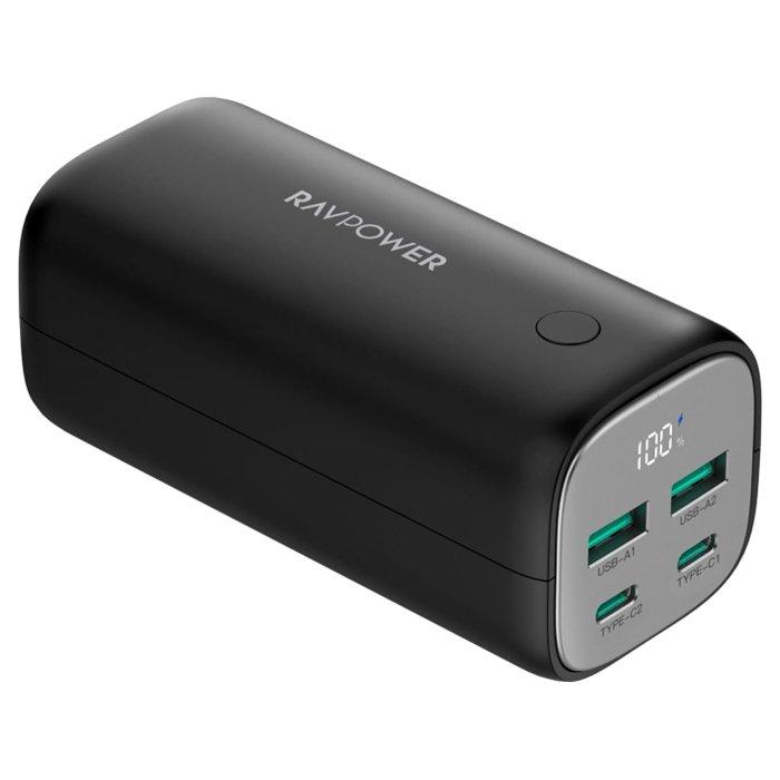 

Ravpower 4-ports portable charger, 65w, 20000mah, rp-pb208pro – black