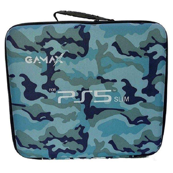 

Gamax storage bag for playstation 5 slim, strg-bg-ps5-slm-ab - army blue