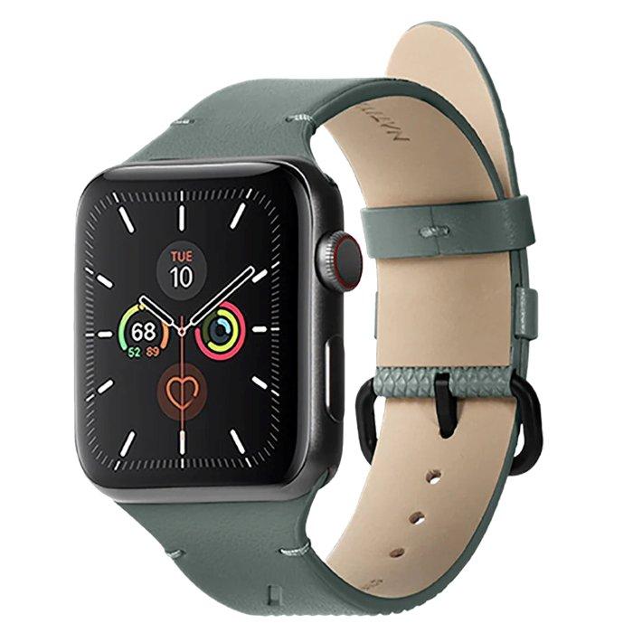 

Native union classic strap for apple watch 49/45/44mm, restrap-aw-l-grn– green