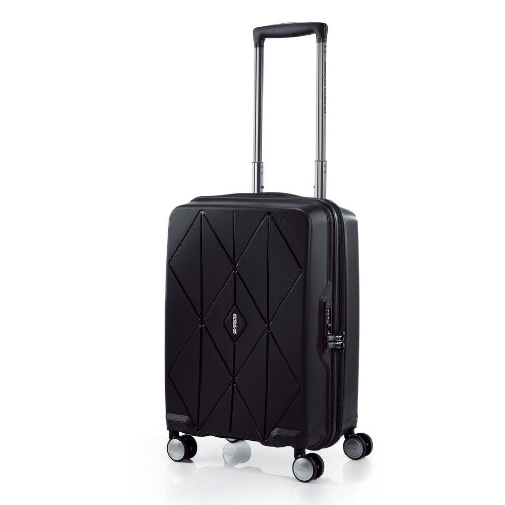 

American tourister argyle hard spinner luggage, 55cm, qh7x09 001 - black