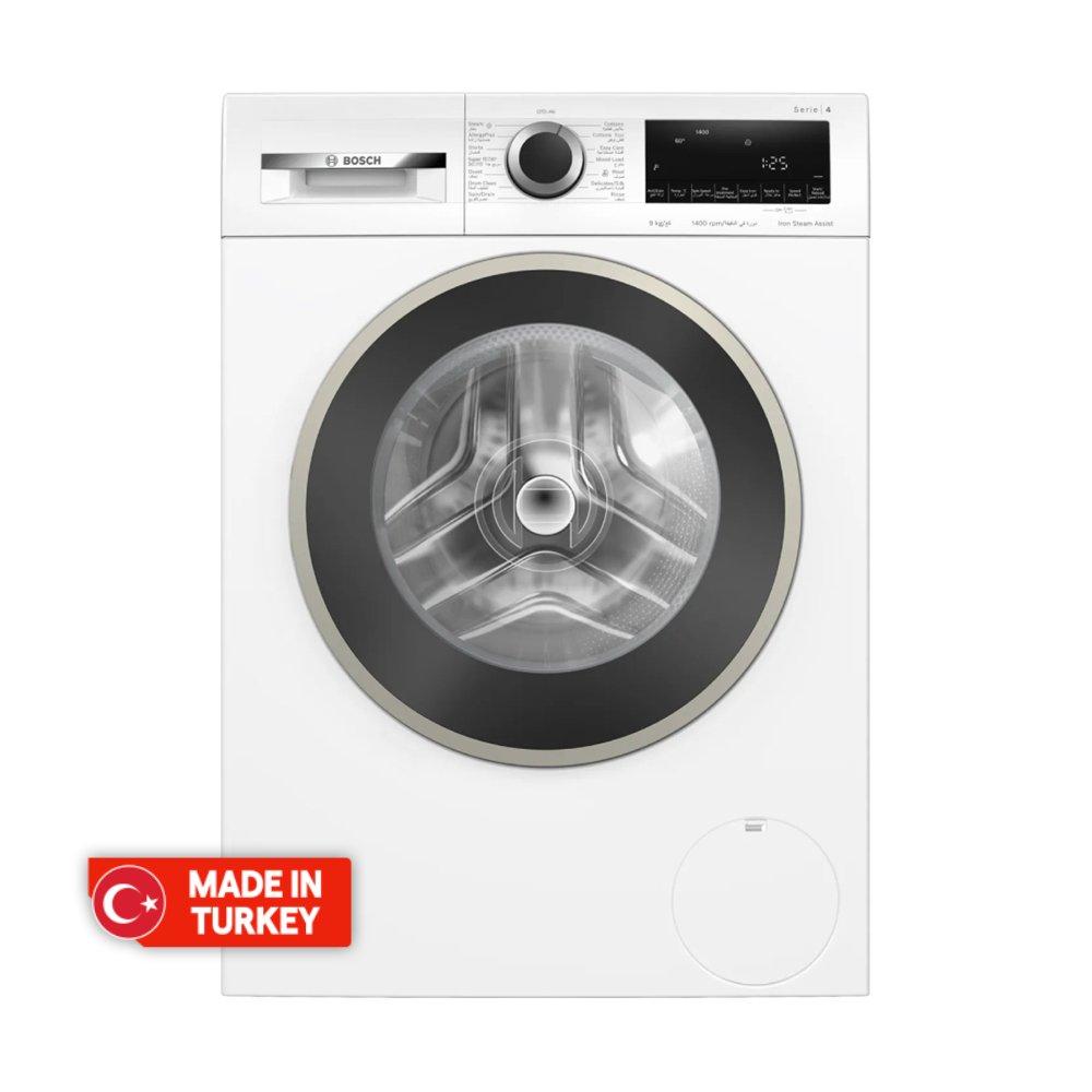 

Bosch front load washer, 9 kg washing capacity, wga14400gc – white