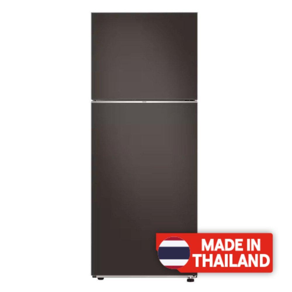 

Samsung refrigerator, 600l , 21 cft with bespoke design - cotta charcoal