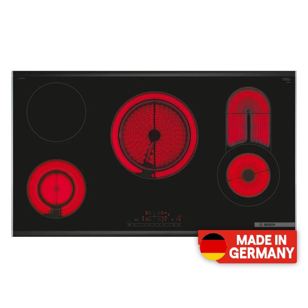 

Bosch ceramic electric built-in hob, 90cm, pkc975fb2m – black