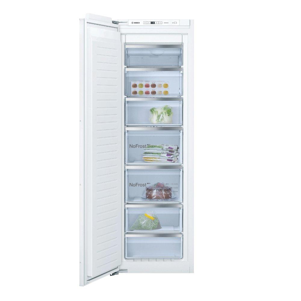

Bosch built-in upright freezer, 8. 29cft, 235l, gin81ae30m – white