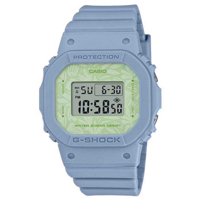 

Casio g-shock youth women’s watch, digital, 45mm, gmd-s5600nc-2dr – light blue