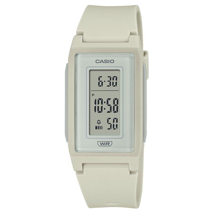 

Casio glu key model women’s watch, digital, 41mm, lf-10wh-8df – cream