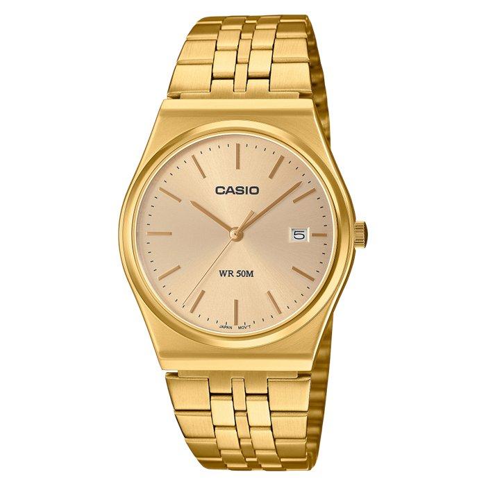 

Casio glu key model unisex watch, analogue, 40mm, mtp-b145g-9avdf – gold