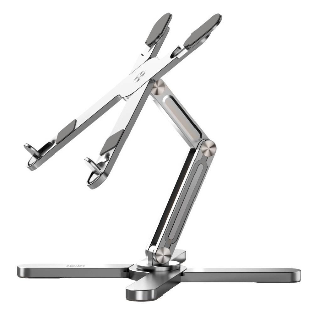 

Blupebble double-x adjustable & foldable laptop stand, bp-dblxstand11. 17 - silver