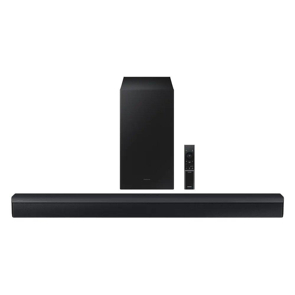 

Samsung 2. 1 channel wireless dolby digital soundbar, hw-c450/zn – black