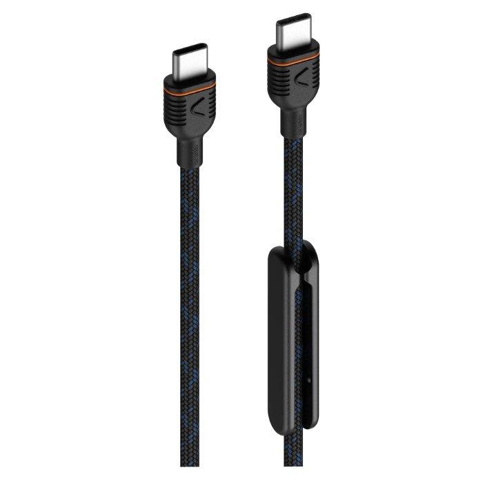 

Unisynk usb-c to usb-c cable, 60w, 10348 – black