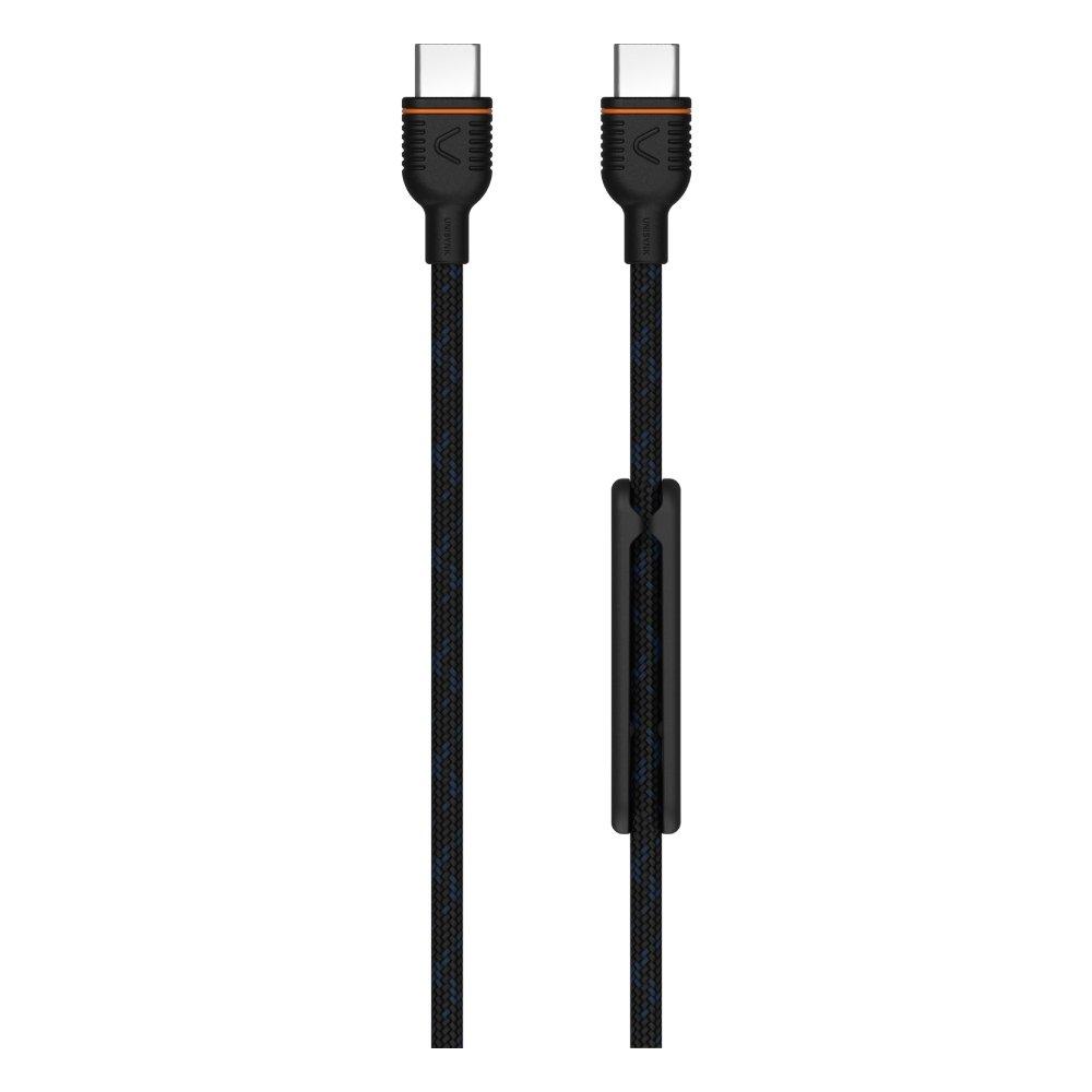 

Unisynk usb-c to usb-c cable, 60w, 2m, 10358– black