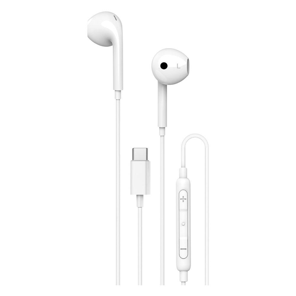 

Unisynk in-ear usb-c wired headphones, 10433- white