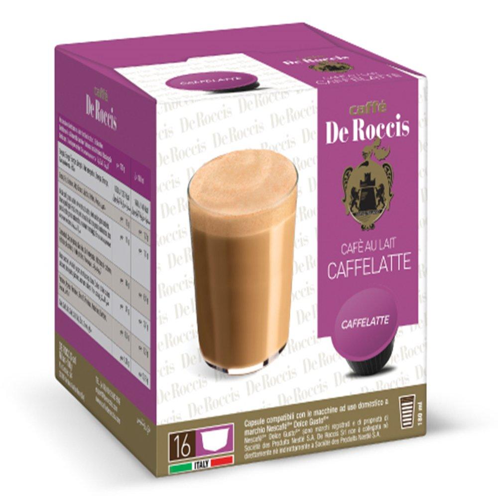

Caffe de roccis latte coffee 16 capsule, 1rocc30