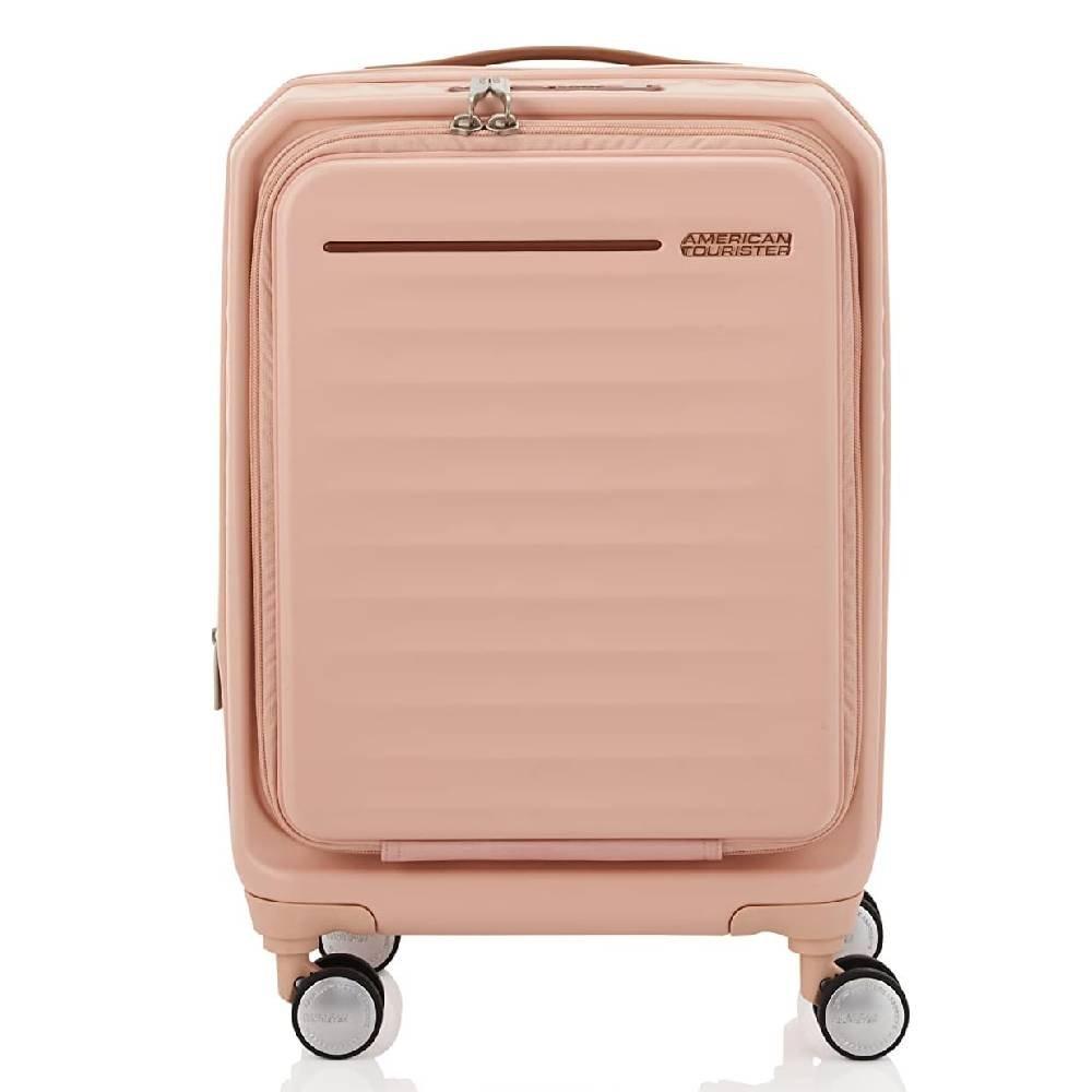 

American tourister frontec spinner hard luggage trolley bag, 54cm, hj3x96007 - hard apr...