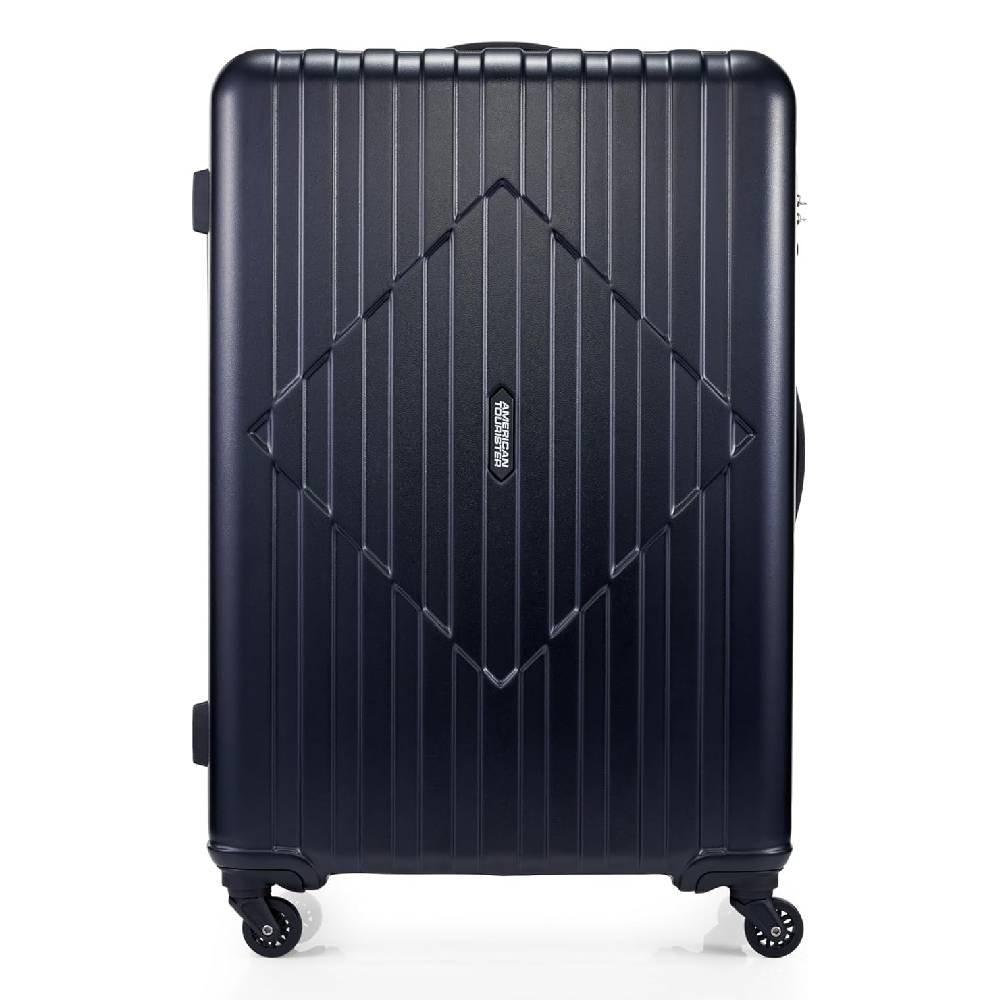 

American tourister skytrac hard luggage with spinner wheels, 79 cm, hz9x41001 - black
