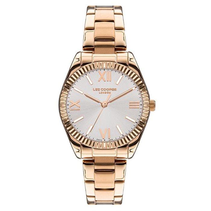 

Lee cooper watch for women, analog, 32 mm, metal strap, lc07459. 430 – rose gold