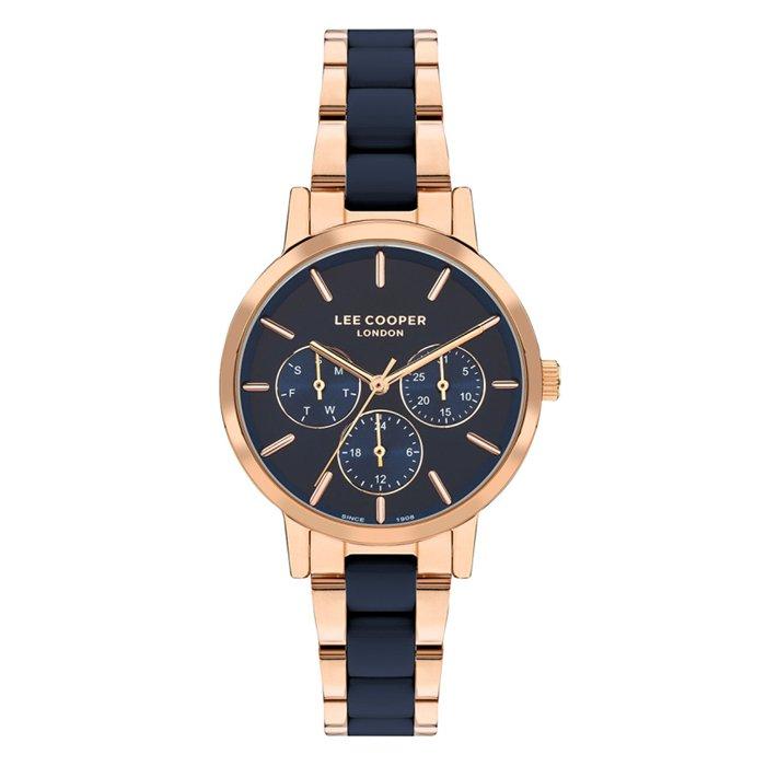 

Lee cooper watch for women, multi-function, 33. 2 mm, metal strap, lc07929. 490 – rose ...