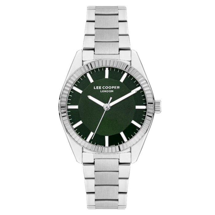 

Lee cooper watch for women, analog, 32 mm, metal strap, lc07951. 370 – silver