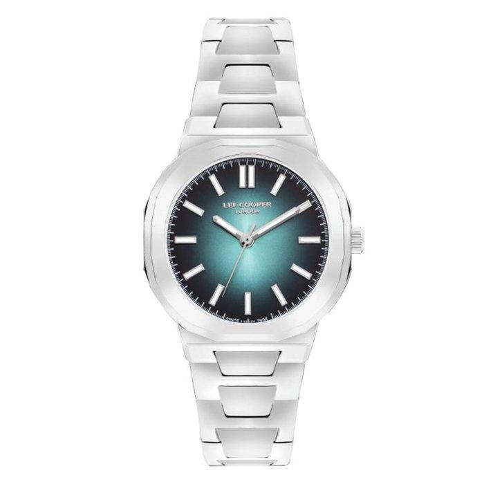 

Lee cooper watch for women, analog, 32 mm, metal strap, lc07953. 390 – silver