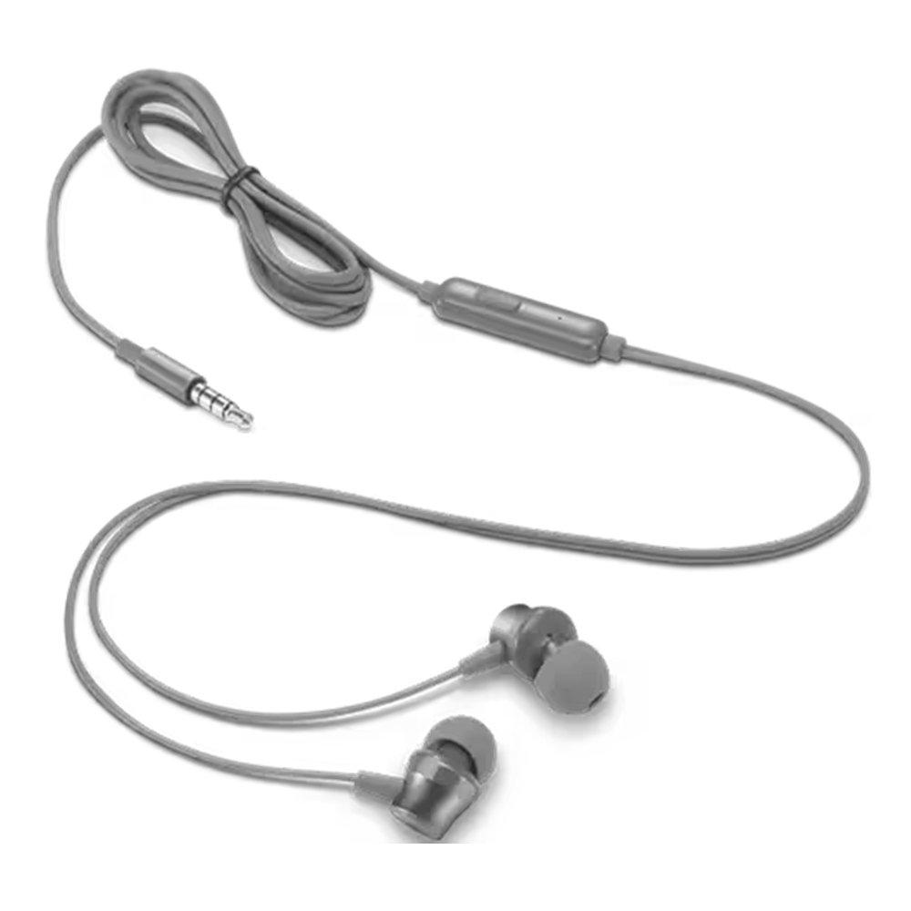 

Lenovo 110 analog in-ear wired headphone, gxd1j77354 - grey