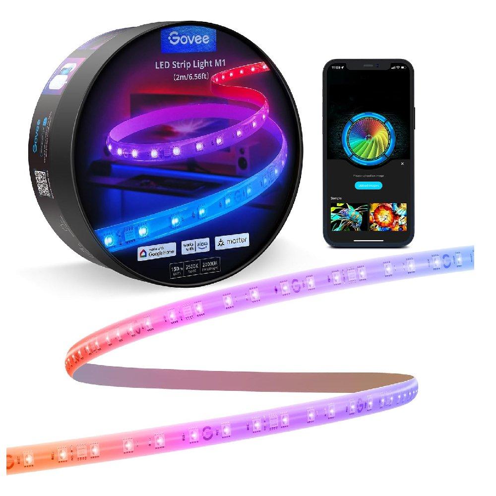 

Govee m1 led strip light, 2m, h61e0 - rgbicw