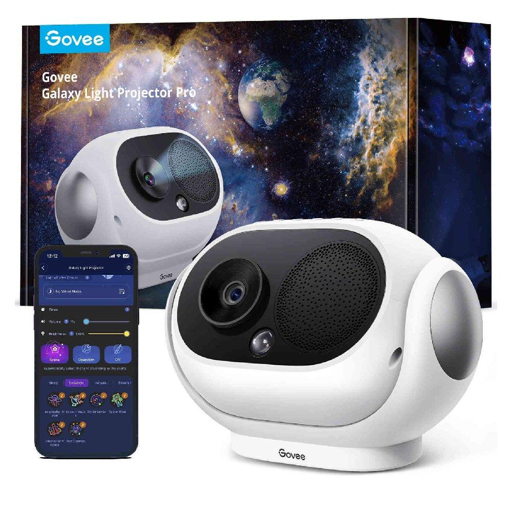 

Govee star projector pro with 8 replaceable discs , h6092 - white