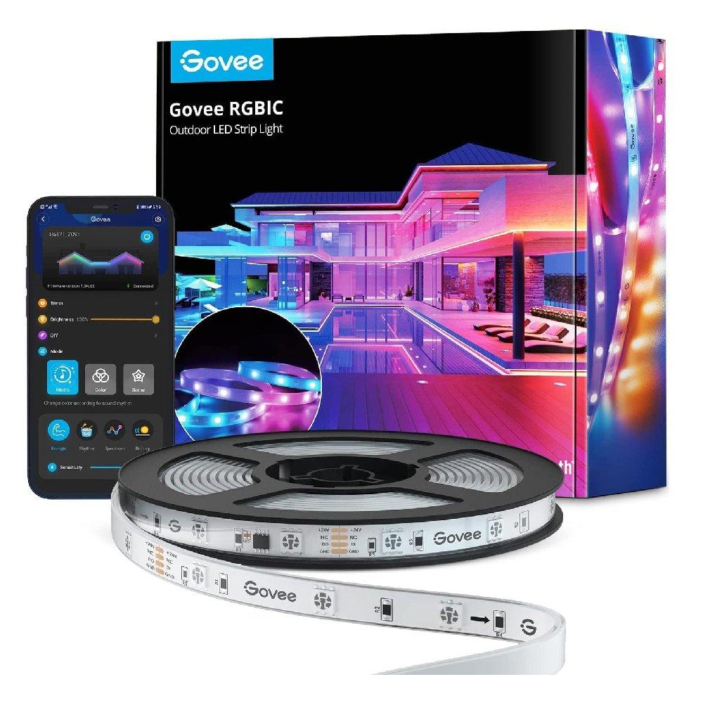 

Govee phantasy outdoor led strip lights, 10m, h6172 - multicolor