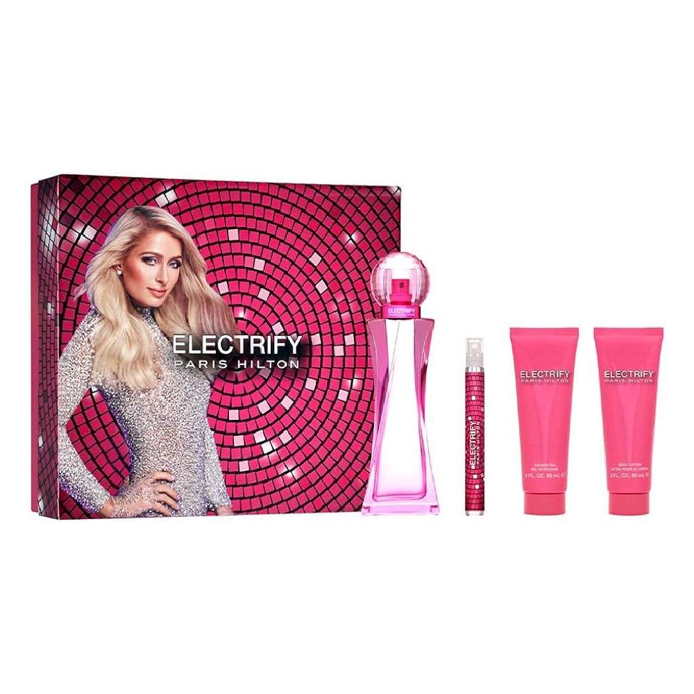 

Electrify by paris hilton for women gift set, 100 ml