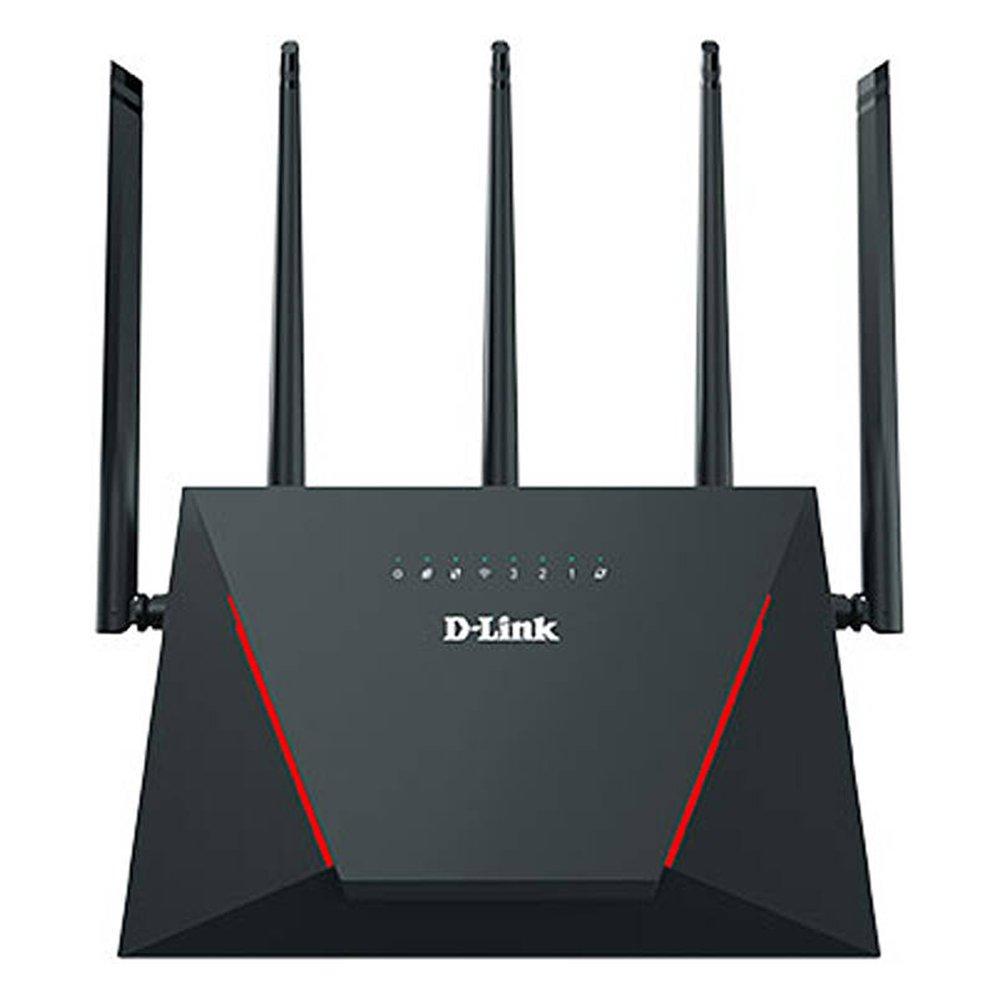 

D-link router, wi-fi 6, dual-band, dir-x3000z – black