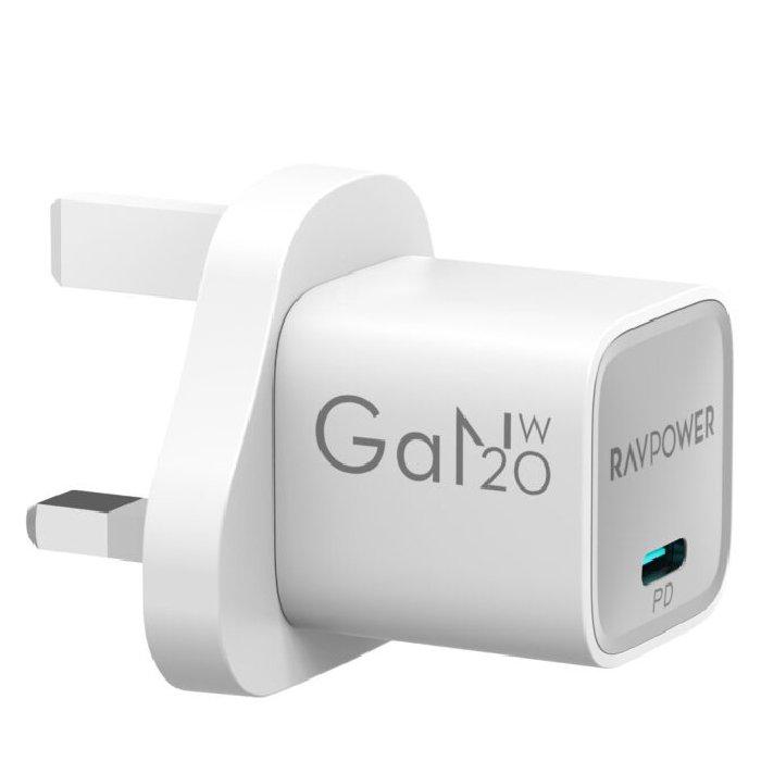 

Ravpower wall charger, 1-port, 20w, rp-pc1055 - white
