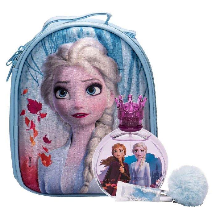

Disney frozen kids gift set zip case edt 100ml + lip gloss with pompom