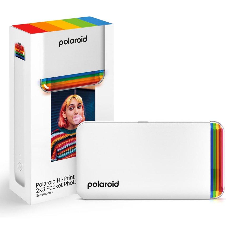 

Polaroid hi - print 2x3 gen. 2 pocket photo printer everything box, 6438 - white