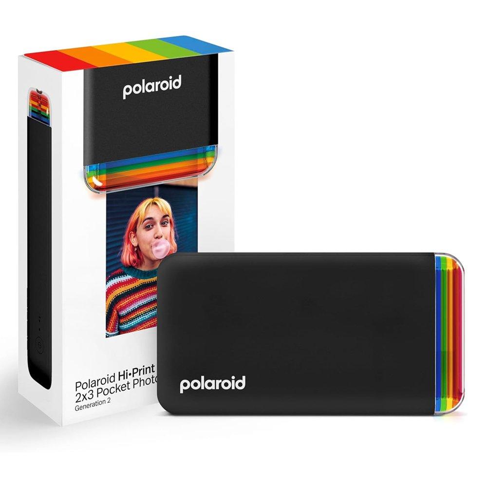 

Polaroid hi - print 2x3 gen. 2 pocket photo printer everything box, 6439 - black