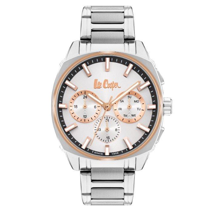 

Lee cooper men's watch, multifunction, stainless steel, 44mm, lc07925. 230 - silver