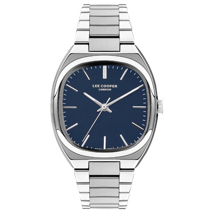 

Lee cooper men's watch, analog, metal strap, 43mm, lc07938. 390 - silver