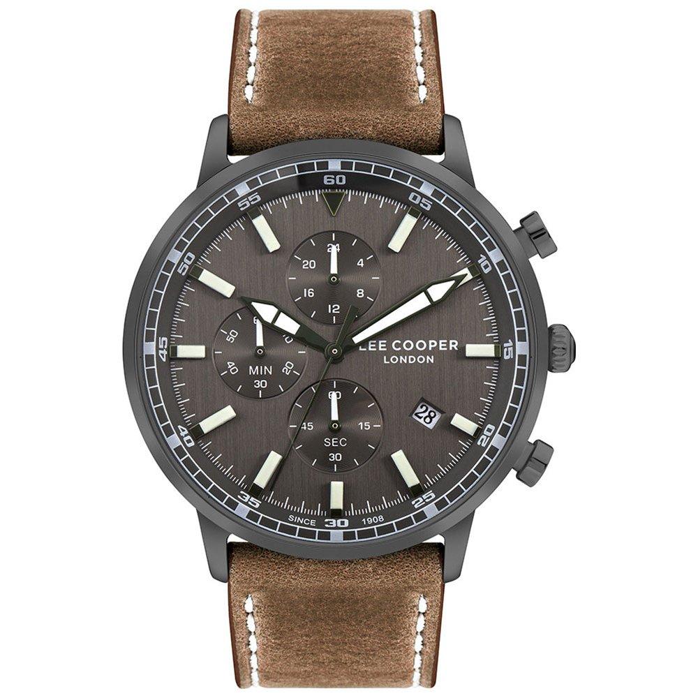 

Lee cooper men's watch, multifunction, leather strap, 46mm, lc07943. 064 - brown