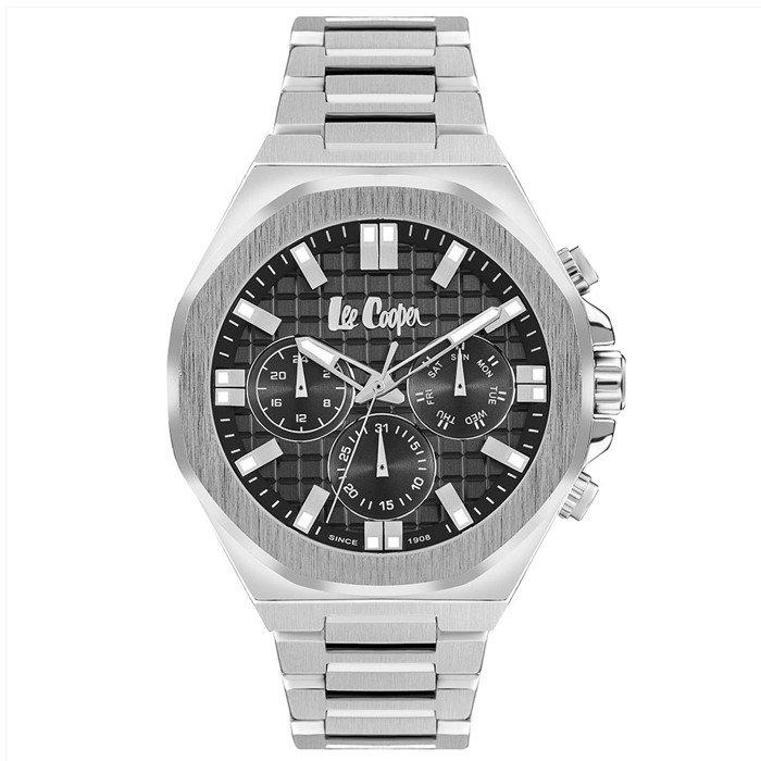 

Lee cooper men's watch, multifunction, stainless steel strap, 46mm, lc07982. 350 - si...