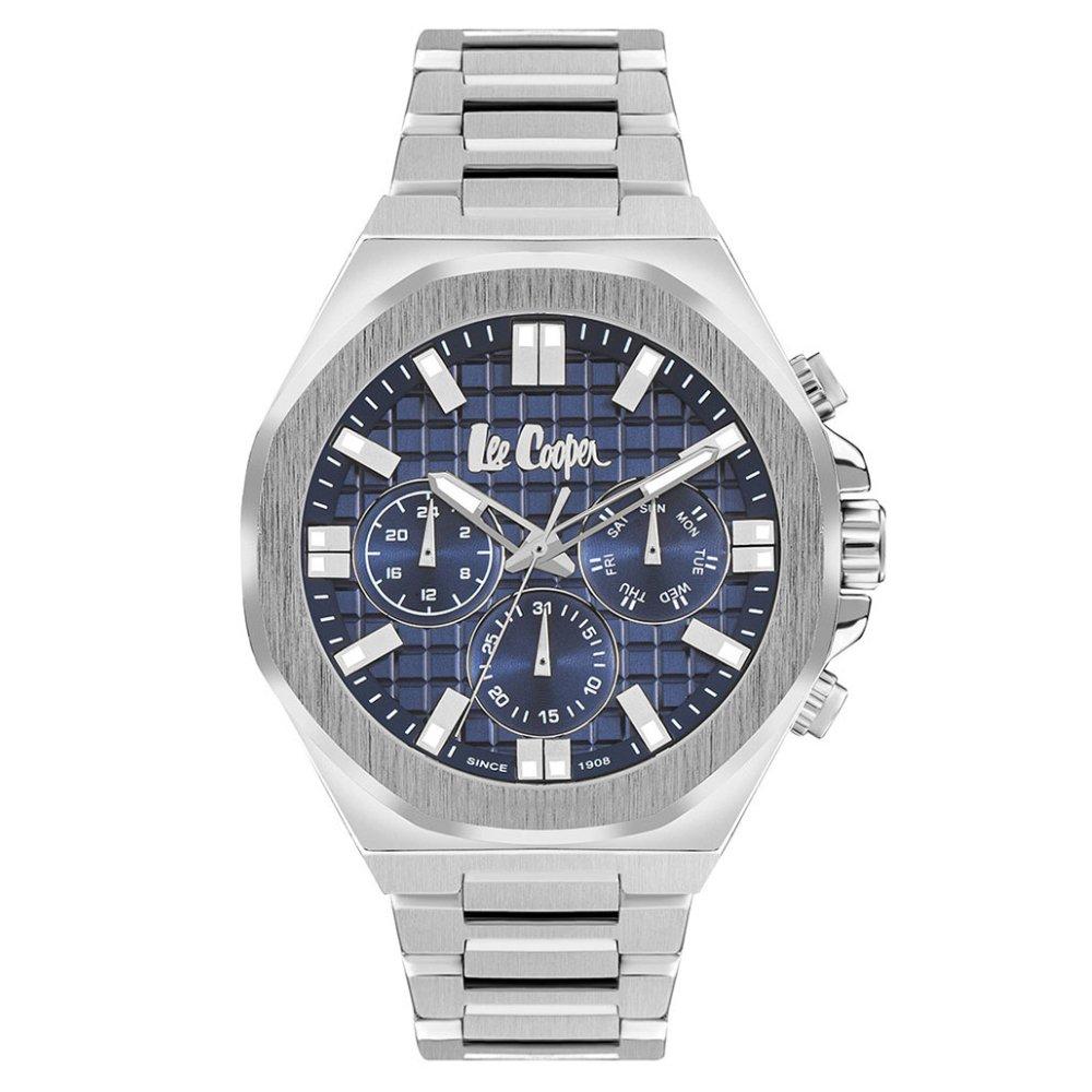 

Lee cooper men's watch, multifunction, stainless steel strap, 46mm, lc07982. 390 - si...