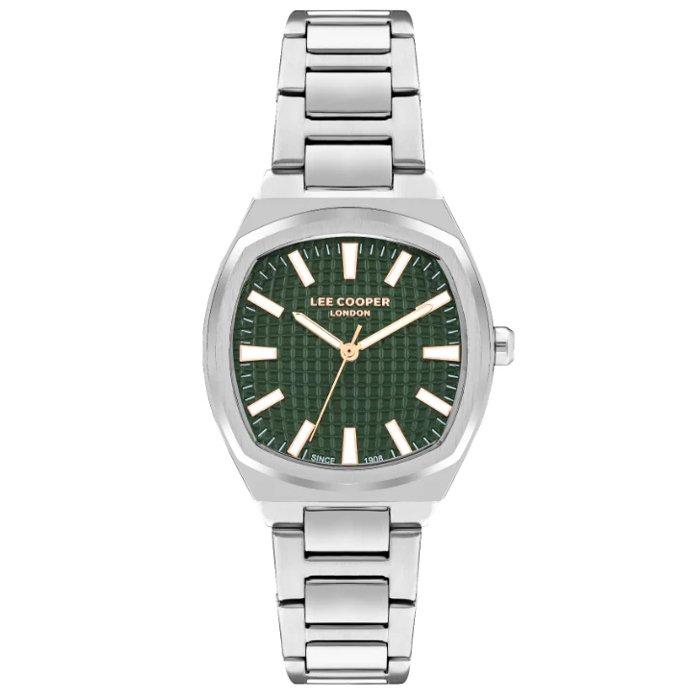 

Lee cooper women's watch, analog, metal strap, 33mm, lc07985. 370 - silver