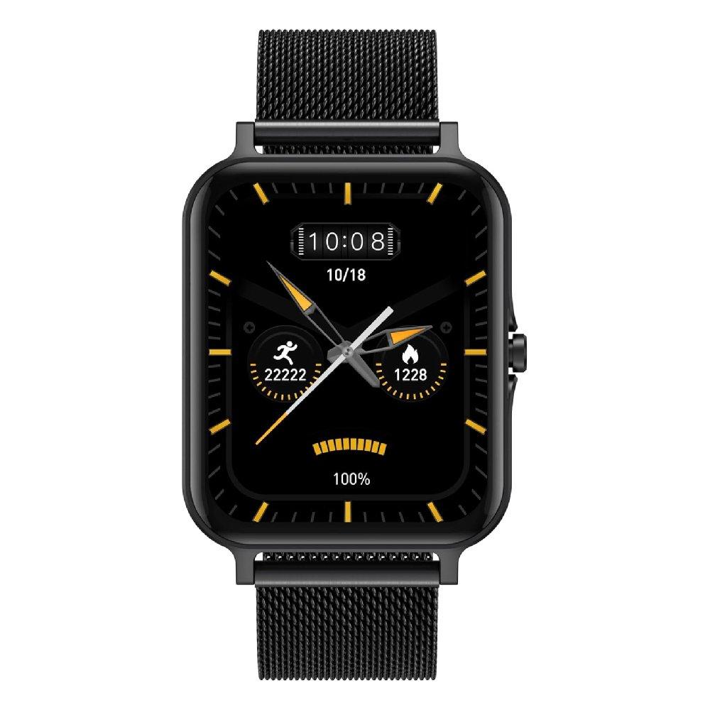 

G-tab smart watch ft7, 1. 78-inch, metal strap - black