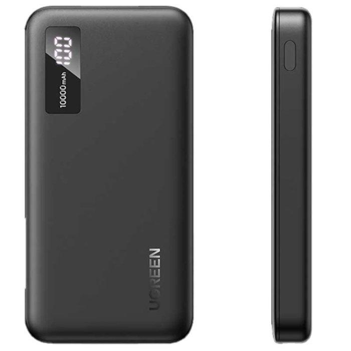 

Ugreen 10000mah pd-20w two-way fast charging power bank - black