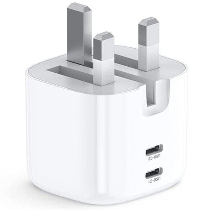 

Ugreen 40w dual usb-c foldable fast charger, cd243 - white