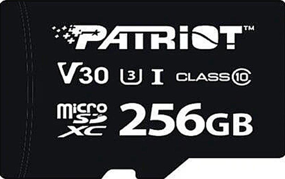 

Patriot 256gb vx series uhs-i microsdxc memory card, psf256gvx31mcx - black