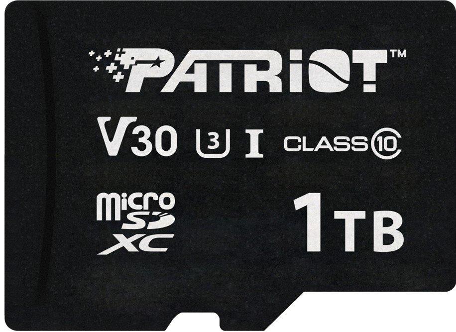

Patriot 1tb vx series uhs-i microsdxc memory card, psf1tbvx31mcx - black