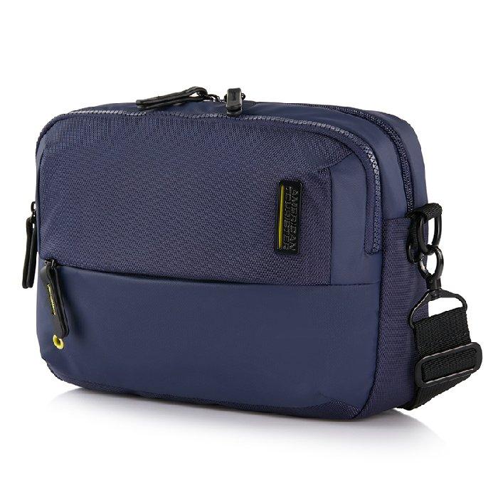

American tourister zork shoulder bag, ay1x21012 - blue
